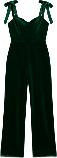 Women's Smitten Green Jumpsuit