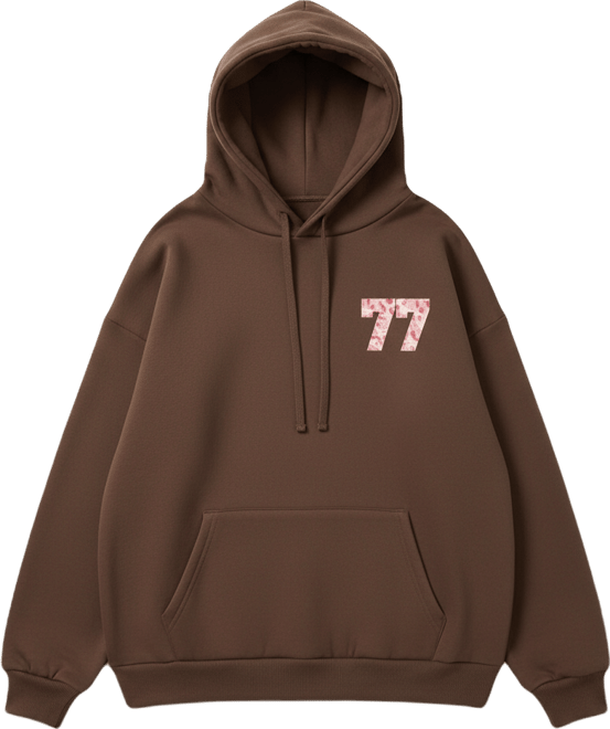 Women's Leopard 77 Oversized Hoodie