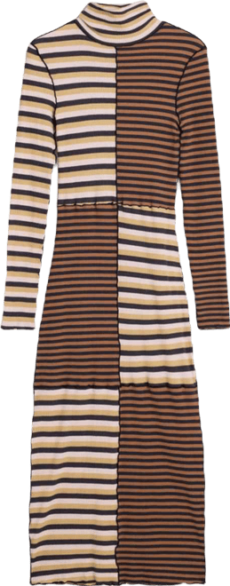 Women's High neck knit dress