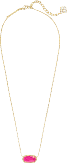 14K Gold Plated Elisa Pendant Necklace