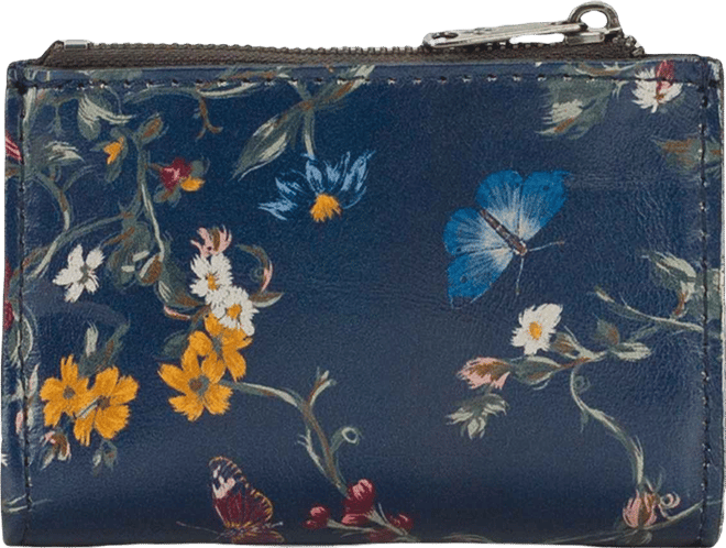 Busalla Leather Bifold Zipper Wallet