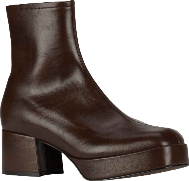 Women's Platform Block-Heel Booties