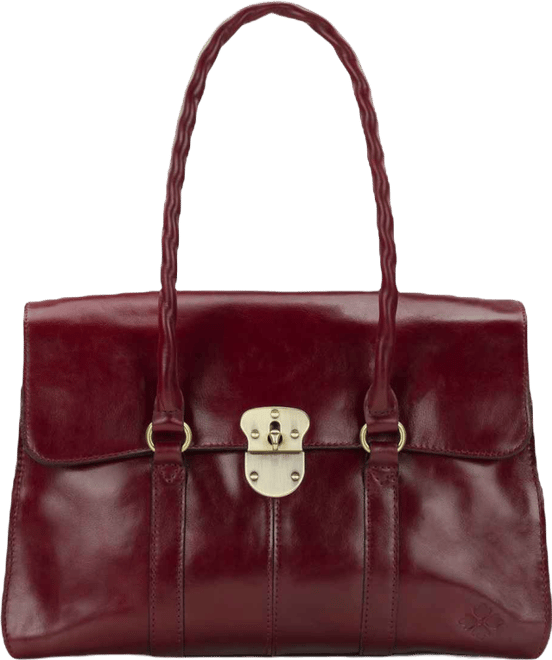Vienna Twist-Lock Satchel Bag