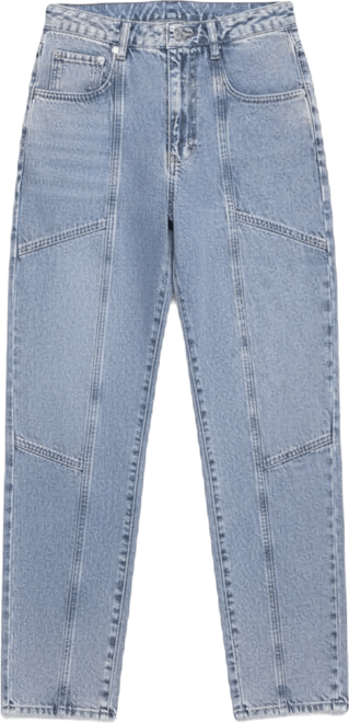 Women's Ellis High-Rise Barrel-Leg Jeans