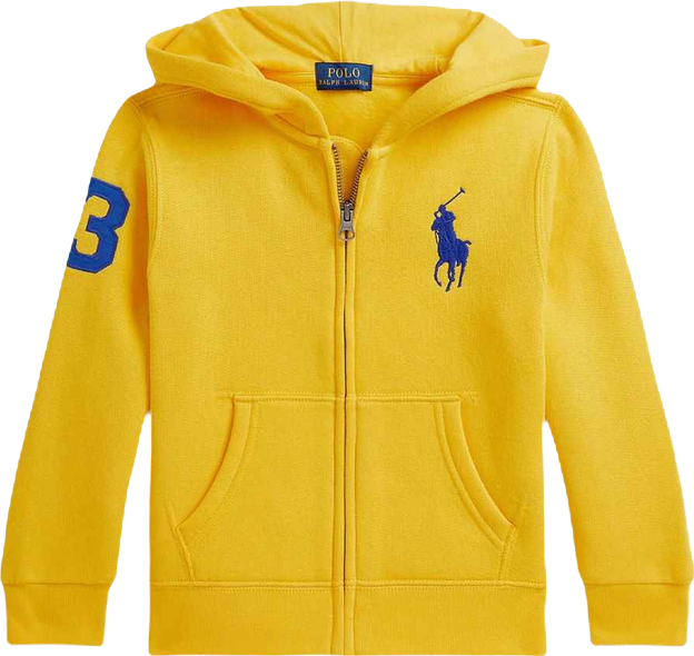 Boys 2-7 Big Pony Fleece Full-Zip Hoodie
