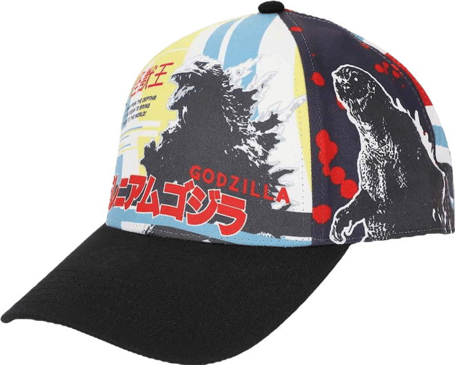 Men's Kanji All-Over Print Adult Baseball Cap