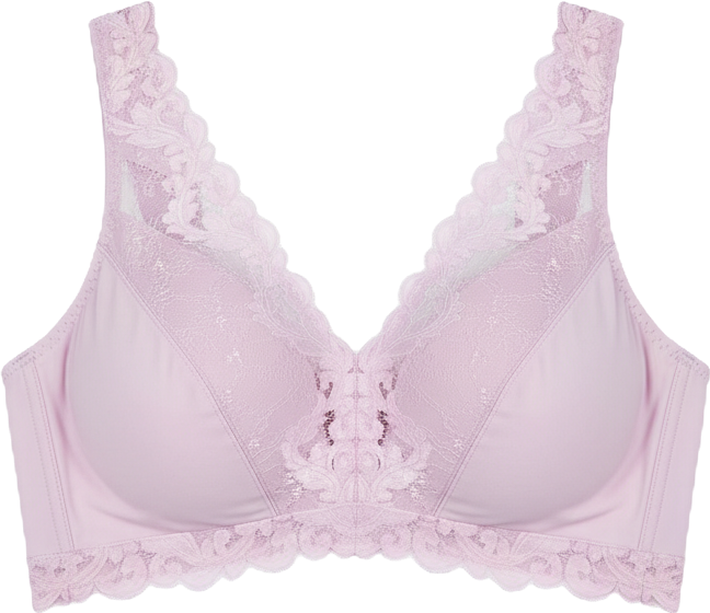 Women's Plus Size Lace Leisure Bralette