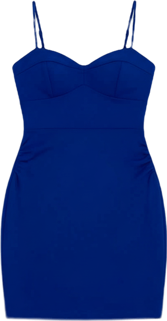 Juniors' Three-Tier Tank Sweetheart Neck Dress