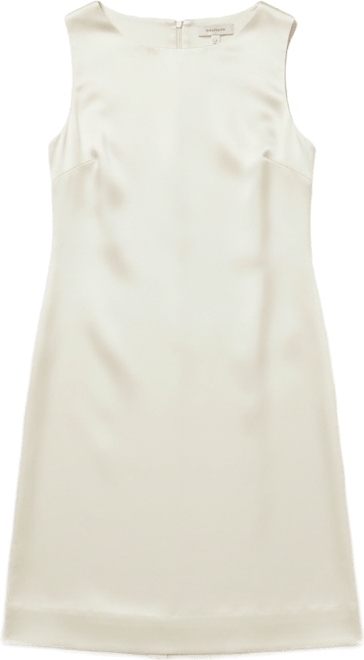 Women's Satin Sleeveless Midi Dress