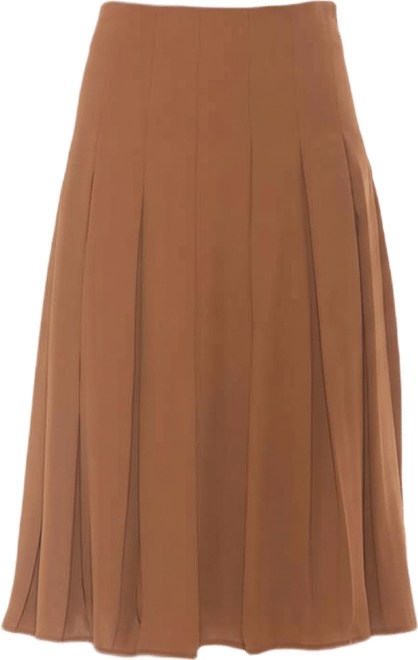 Women's Shilo Midi Length Pleated Skirt