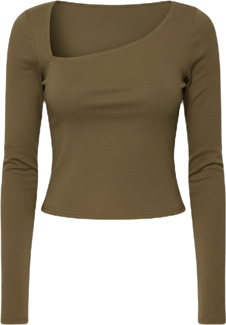 Women's Rion Asymmetric Long Sleeve Top