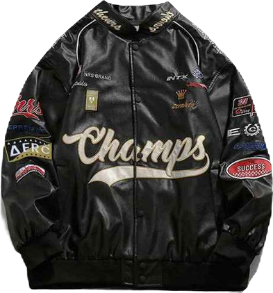 Men's Champs Racing Button-Up Jacket