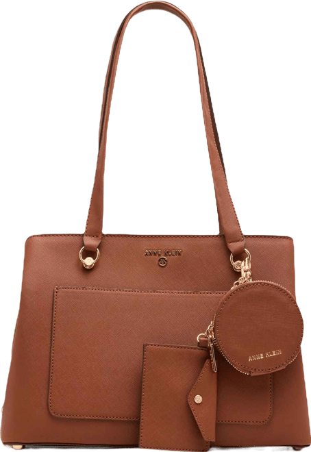 Medium Triple Compartment Satchel Bag