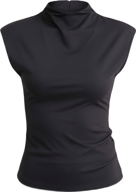 Women's Short-Sleeve Side-Ruched Top, Macy's Exclusive