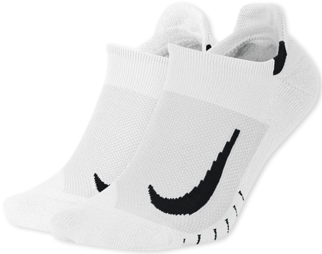 Nike Multiplier Running No-Show Socks (2 Pairs)