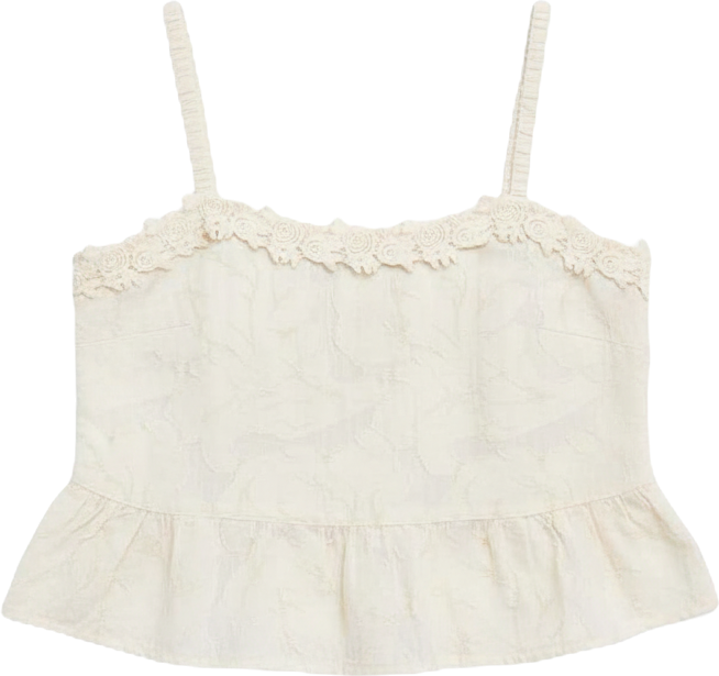 Petite Floral Jacquard Tank Top, Macy's Exclusive