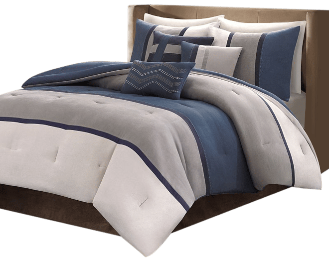 Buy Grey And Blue Agate Pattern Bed Cushion Set at 20% off – Staunton and  Henry