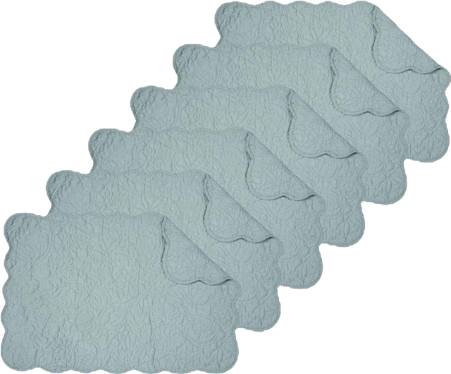 Lavender & Bee Garden Embroidered Machine Washable Napkins Set of 6