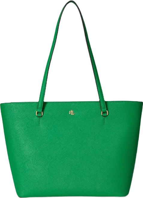 Crosshatch Leather Medium Karly Shopper Tote