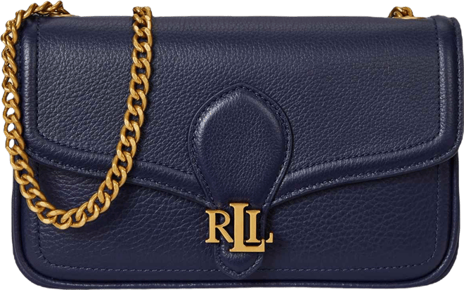 Bradley Small Pebbled Leather Crossbody Wallet