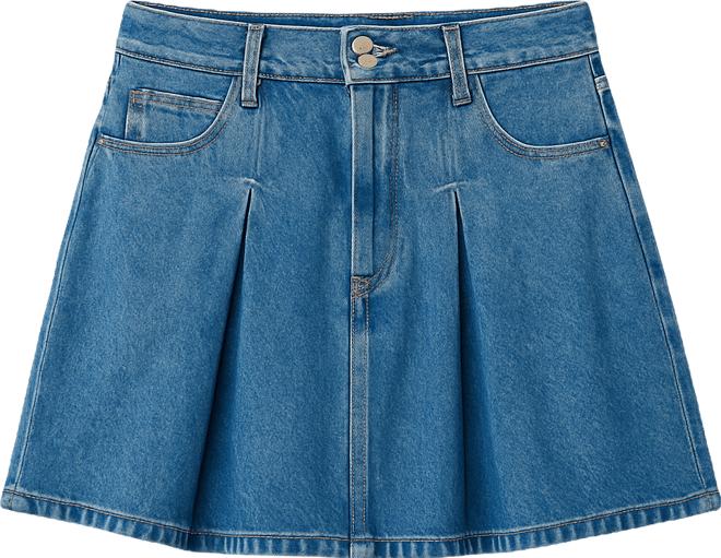 Women's Pleated Mini Skirt
