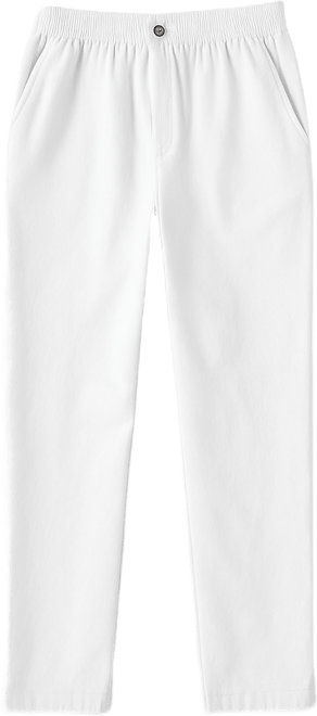 Women's Within Straight-Leg All-Cotton Denim Pull-On 7-Day Elastic-Waist Jeans