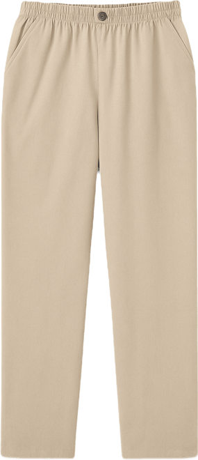 Women's Within Straight-Leg All-Cotton Denim Pull-On 7-Day Elastic-Waist Jeans