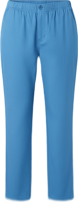 Women's Within Straight-Leg All-Cotton Denim Pull-On 7-Day Elastic-Waist Jeans