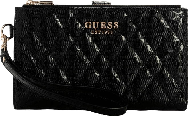 Isemay Double Zip Organizer Wallet