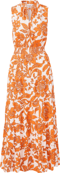 Women's Sleeveless Tie Neck Maxi Dress