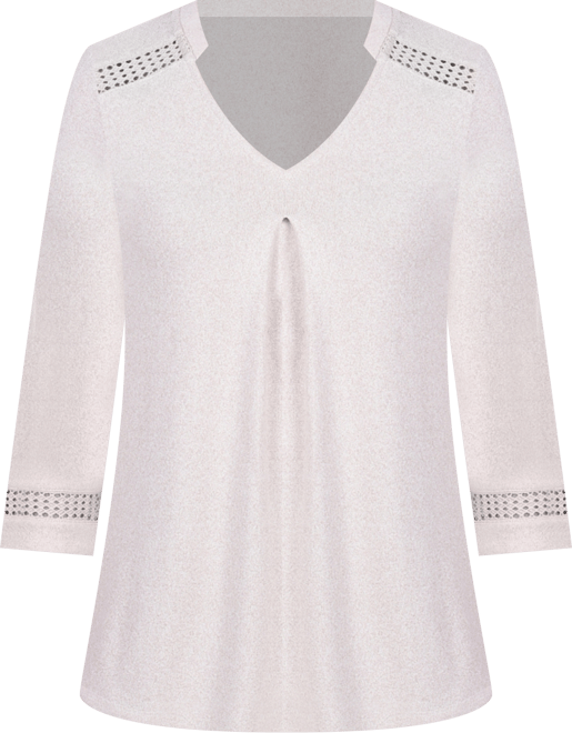 Women's 3/4 Sleeve Swing Tunic Top