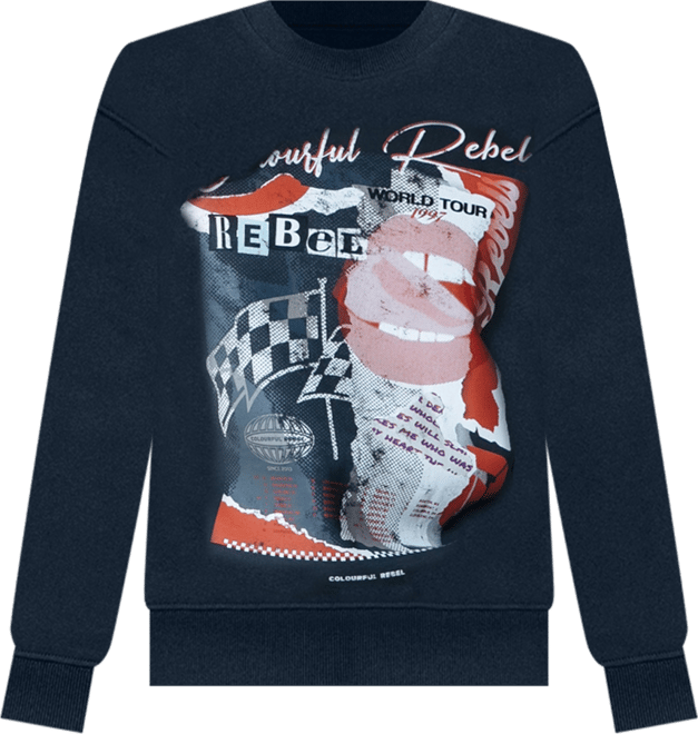 Women's Collage Relaxed Sweat