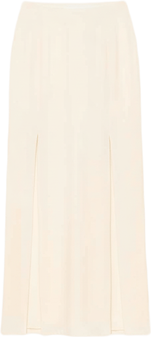 Women's Sansa Maxi Skirt With Front Side Slit Detail