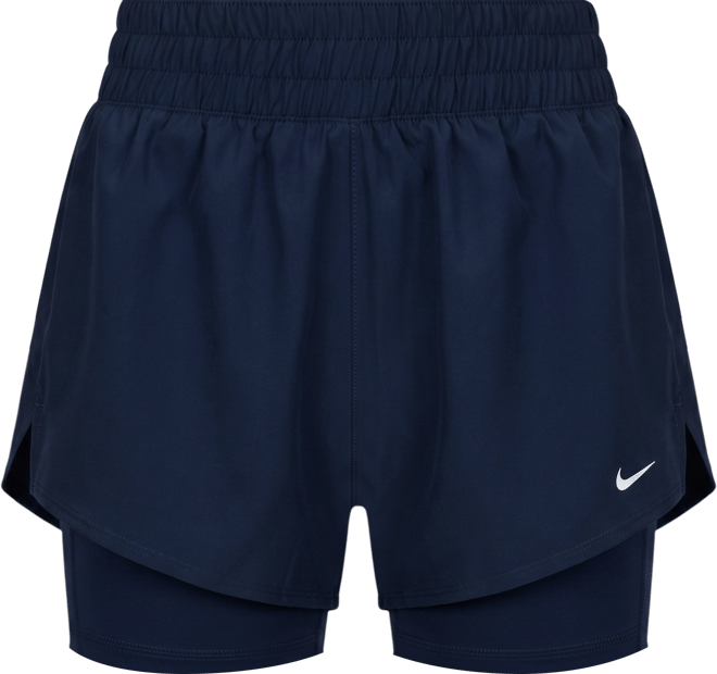 Nike Dri-FIT One Women's Mid-rise 8cm (approx.) 2-in-1 Shorts