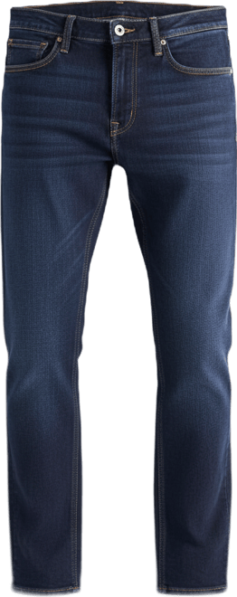 Devil-Dog Dungarees Men's Slim Straight Fit Performance Stretch Denim Jeans, Lincoln Wash