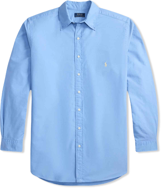 Men's Big & Tall Garment-Dyed Oxford Shirt
