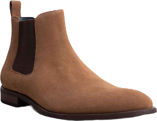 Men's York Dress Casual Suede Chelsea Boots
