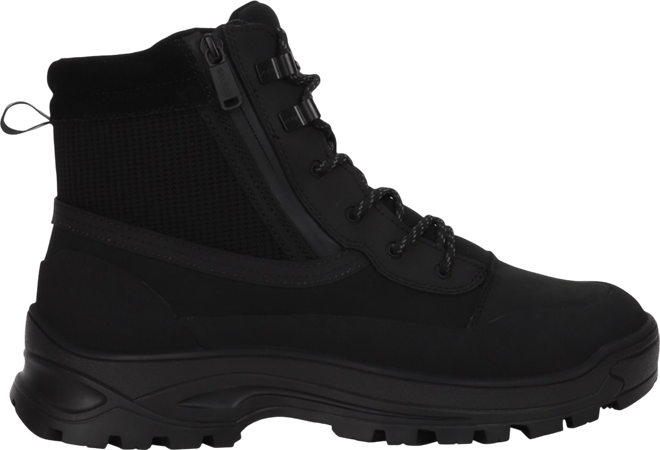 Men's Torsion Front-Lace Size Zipper Boots