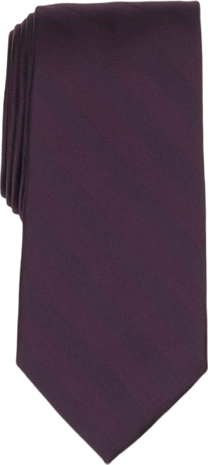 Men's Warren Stripe Solid Tie, Macy's Exclusive
