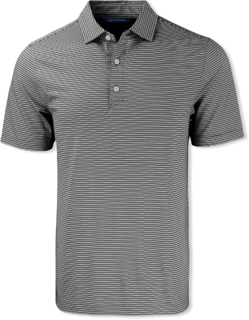 Men's Forge Eco Double Stripe Stretch Recycled Polo Shirt