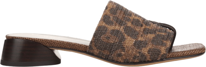 Women's Loran Stacked Heel Slide Dress Sandals