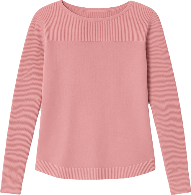 Women's Boat Neck Long-Sleeve Sweater