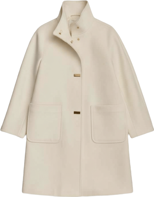 Women's Stand-Collar Single-Breasted Coat