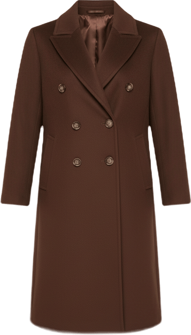 Women's Double-Breasted Reefer Coat