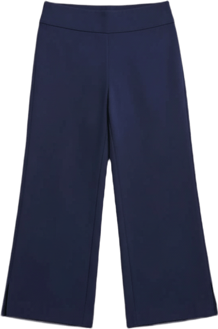 Women's Pull-On Cropped Wide-Leg Pants, Exclusively at Macy's