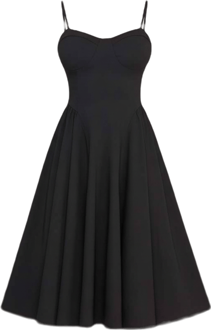 Juniors' Sweetheart-Neck Bow-Back Dress
