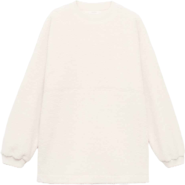 Women's Shearling Pajama Sweatshirt