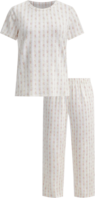Women's Short-Sleeve Pajama Set, Macy's Exclusive