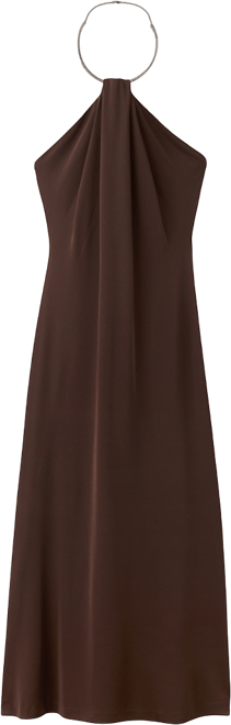 Women's Choker Neck Dress