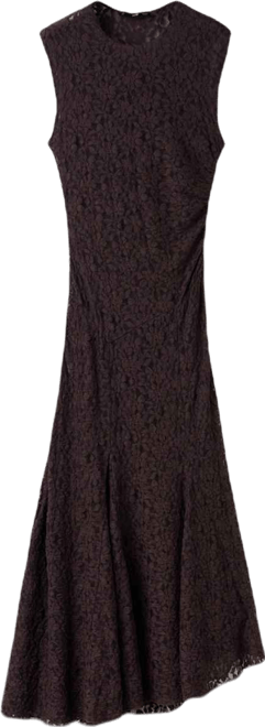 Women's Asymmetric Lace Dress